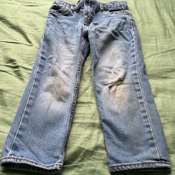 Cater’s distressed 4T Jeans - Picture 2 of 5